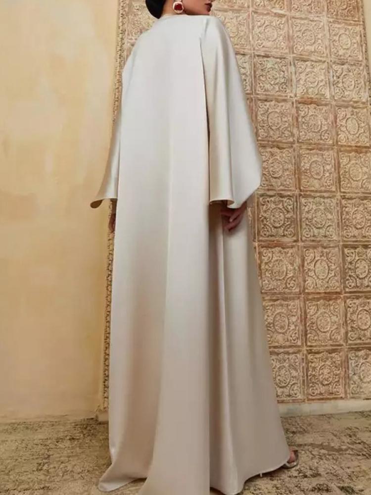 Muslim Clothing Split Floor Le - Summer Clothing Colors ulasan dan harga