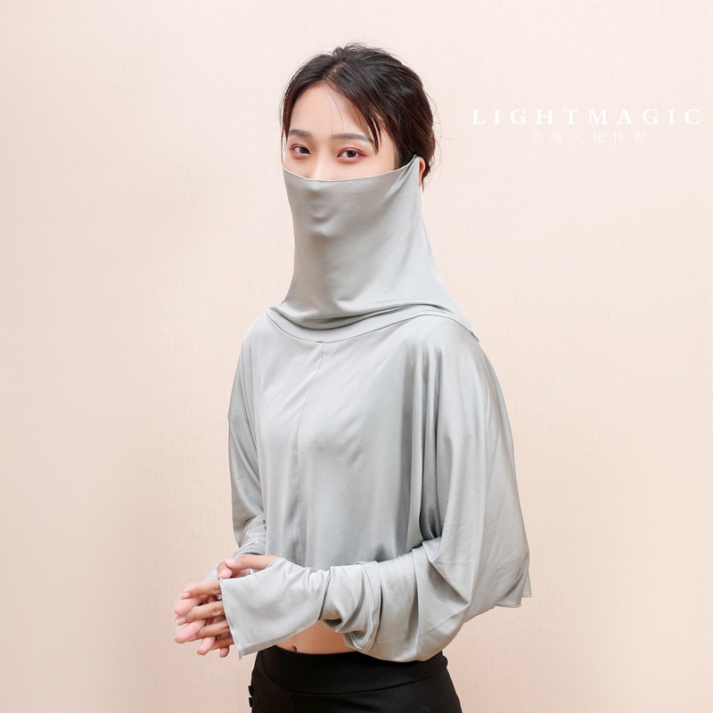 Birdtree 30% Silk Knit Sunscre - Summer Clothing Drive ulasan dan harga