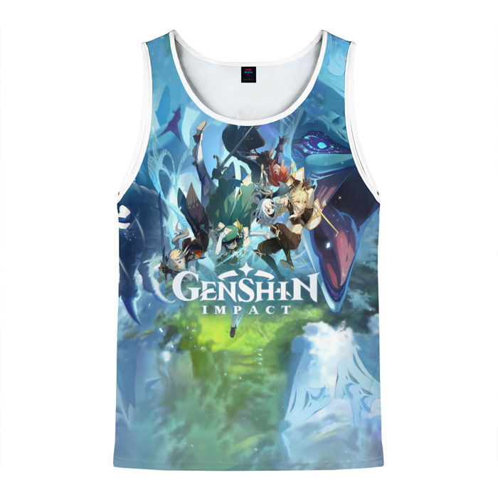 Newest Hot Game Genshin Impact - Summer Games Clothing ulasan dan harga