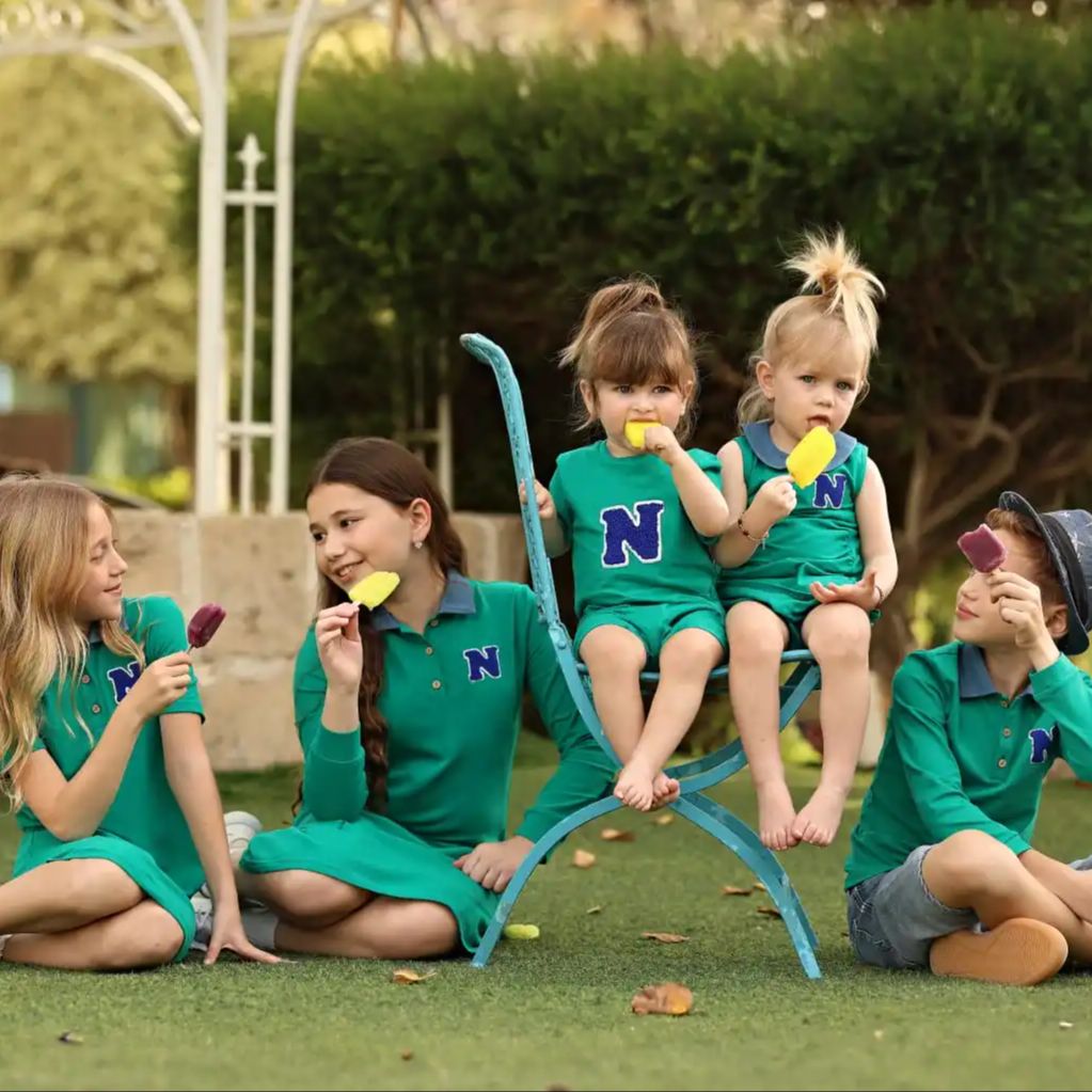 2026 Mali's SS Green Polo Coll - Summer Clothing Baby Boy ulasan dan harga