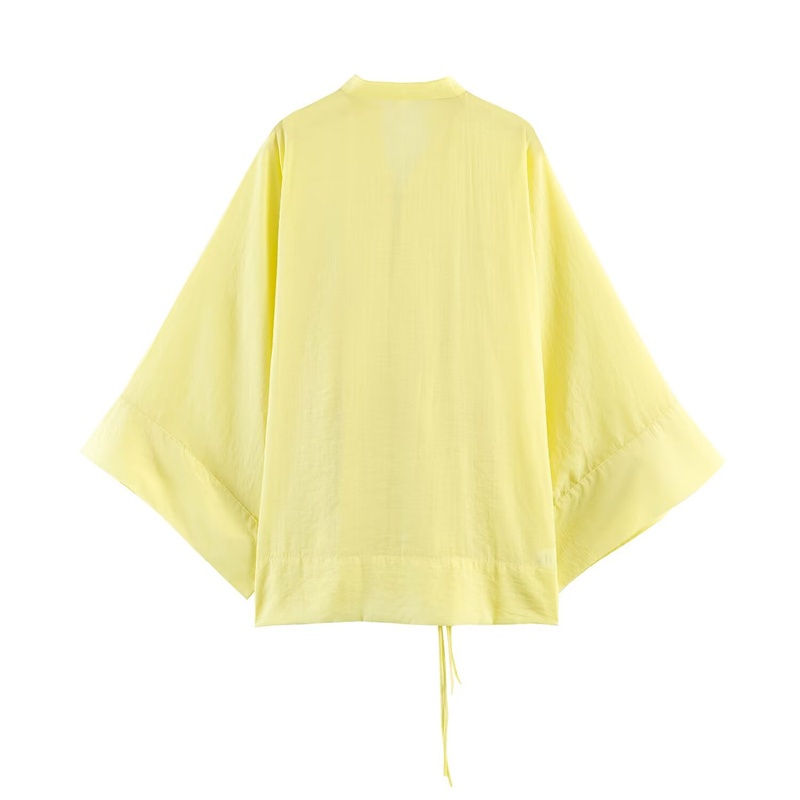Women's Shirt 2026 Summer New  - Yellow Summer Clothing ulasan dan harga