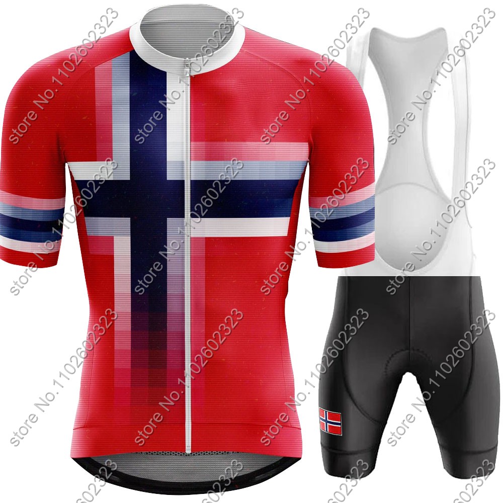 2024 Norway Cycling Jersey Nat - Summer Clothing Men Sale ulasan dan harga