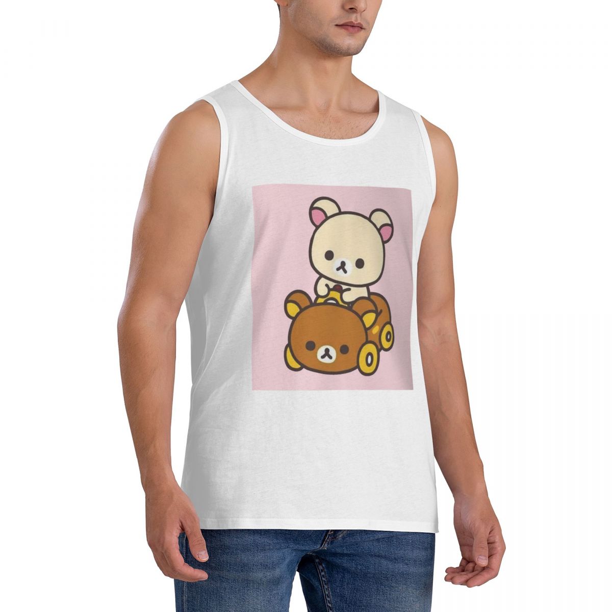 100% Cotton Korilakkuma Drivin - Summer Clothing Drive ulasan dan harga