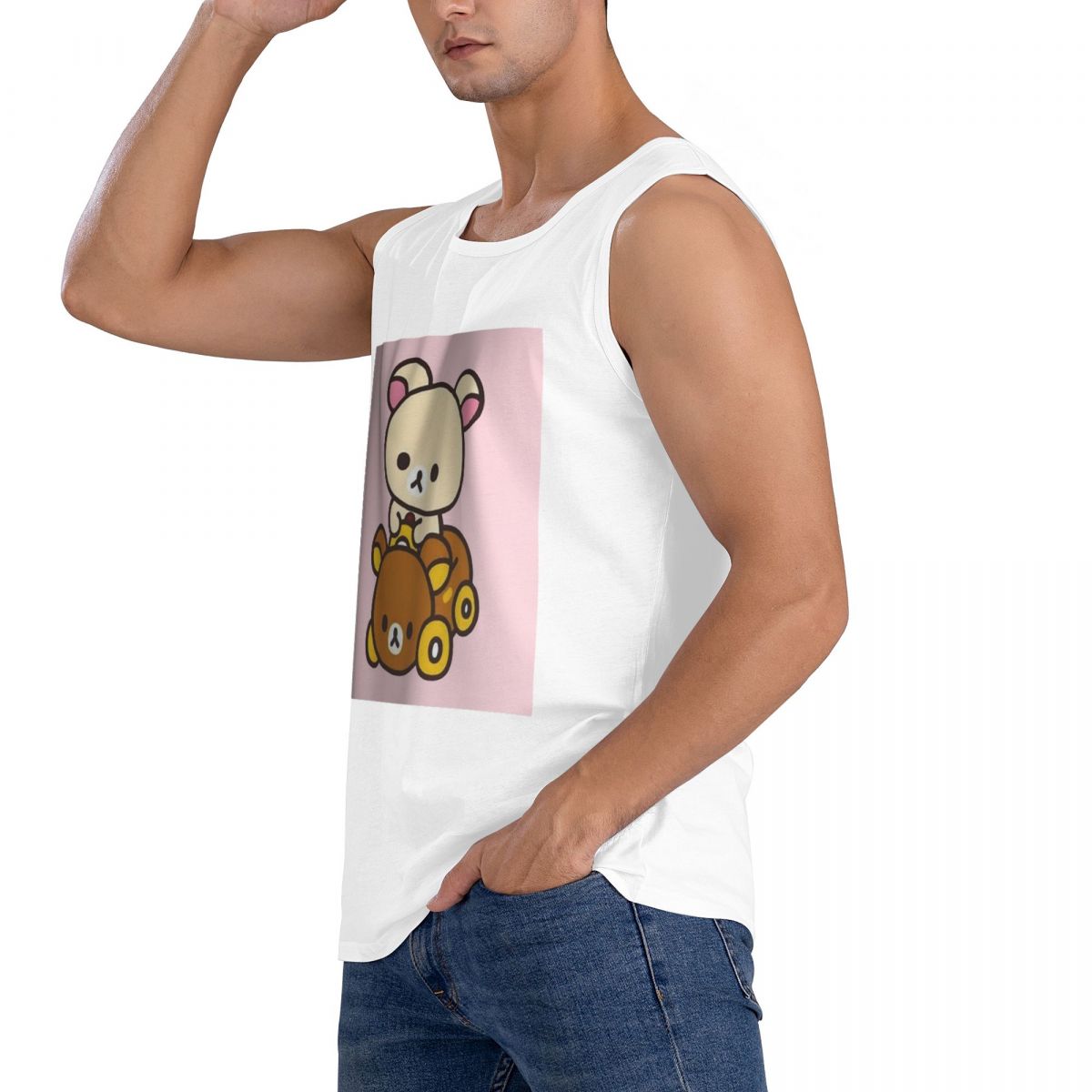 100% Cotton Korilakkuma Drivin - Summer Clothing Drive ulasan dan harga