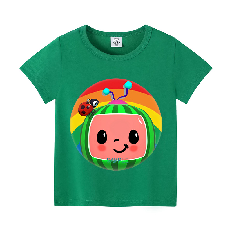 Cocomelons Baby T-Shirts Anime - Summer Clothing Baby Boy ulasan dan harga