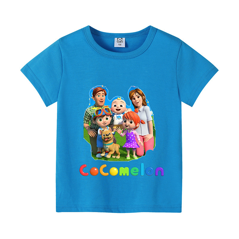 Cocomelons Baby T-Shirts Anime - Summer Clothing Baby Boy ulasan dan harga
