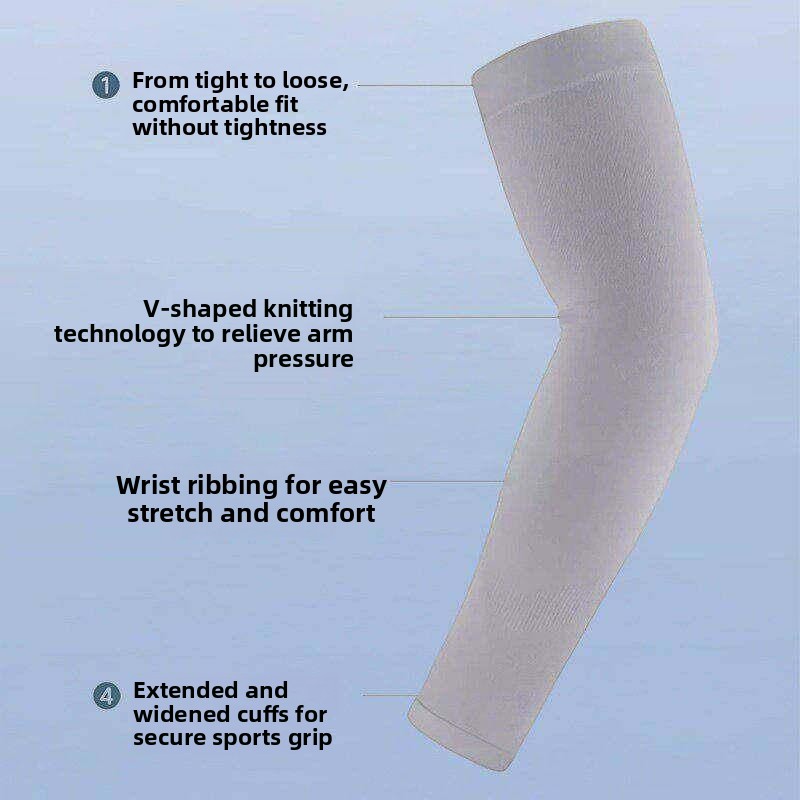 Ice Silk Thin Sleeve Gloves UV - Summer Clothing Drive ulasan dan harga